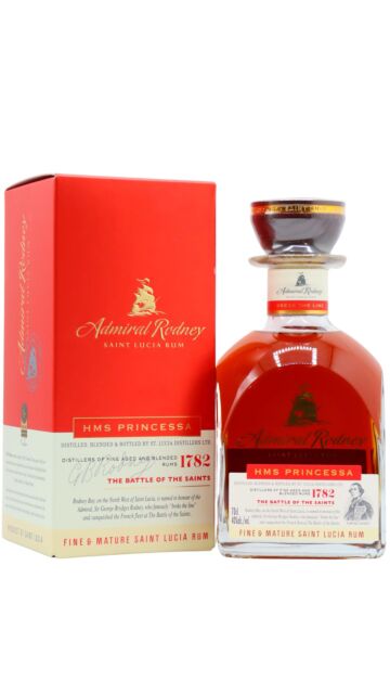 Admiral Rodney - HMS Princessa St. Lucian Rum