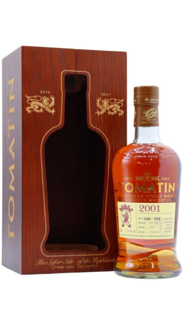 Tomatin - Single Cask #34872 2001 20 year old Whisky (UK Exclusive)
