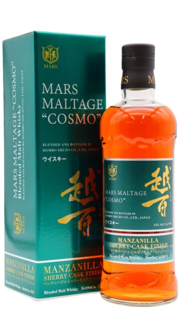 Mars - Maltage Cosmo - Manzanilla Sherry Cask Blended Japanese Whisky