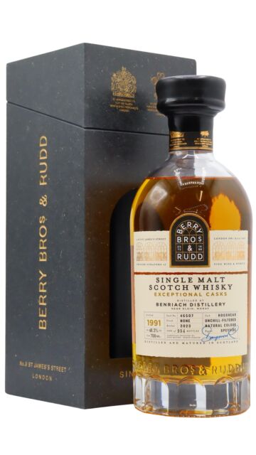 Benriach - Berry Bros & Rudd - Exceptional Single Cask #46507 1991 31 year old Whisky