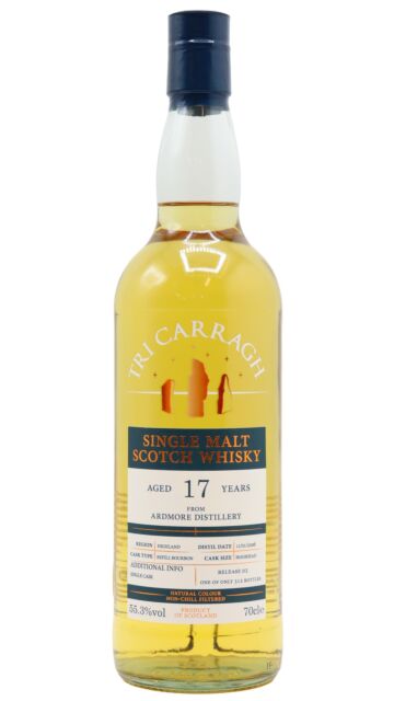 Ardmore - Tri Carragh Release No. 2 Single Cask Scotch 2006 17 year old Whisky
