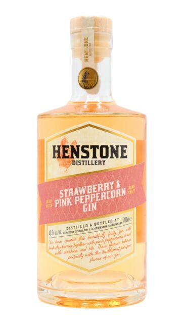 Henstone - Strawberry & Pink Peppercorn Gin