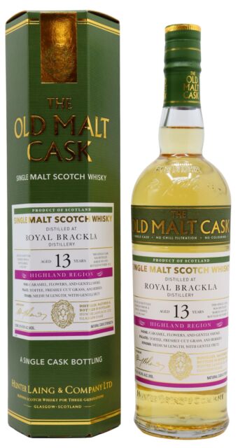 Royal Brackla - Old Malt Cask Single Cask #19897 2009 13 year old Whisky