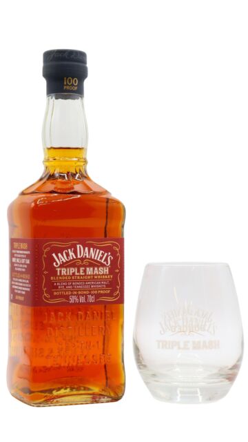 Jack Daniel's - Triple Mash Tennessee Whiskey (Includes Branded Glass)