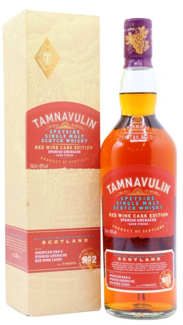 Tamnavulin - Spanish Grenache Wine Cask Finish Speyside Single Malt Scotch Whisky