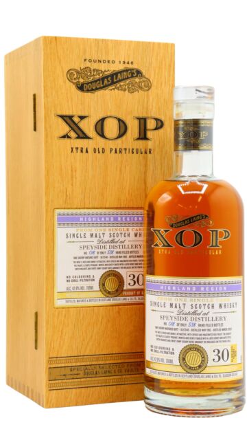 Speyside Distillery - Xtra Old Particular Single Sherry Cask 1992 30 year old Whisky