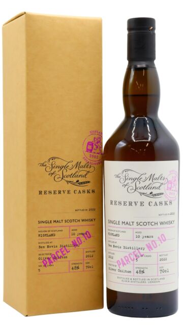 Ben Nevis - Single Malts Of Scotland - Parcel #10 2012 10 year old Whisky