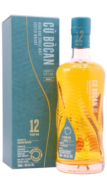 Cu Bocan - Caribbean Rum Cask Batch #1 Single Malt Scotch 12 year old Whisky