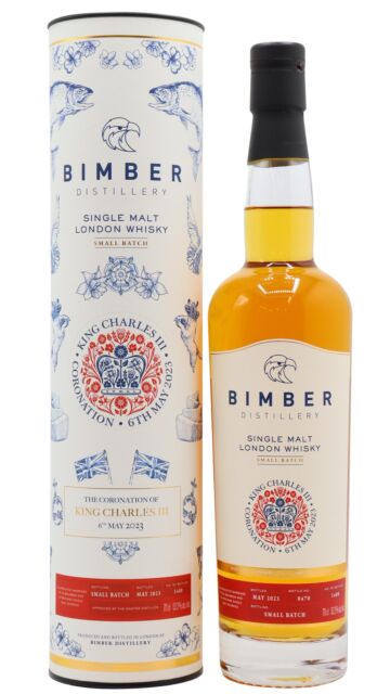 Bimber - King Charles III Coronation English Single Malt  Whisky