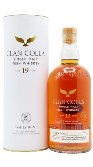 Ahascragh - Clan Colla Single Malt Irish 2001 19 year old Whiskey