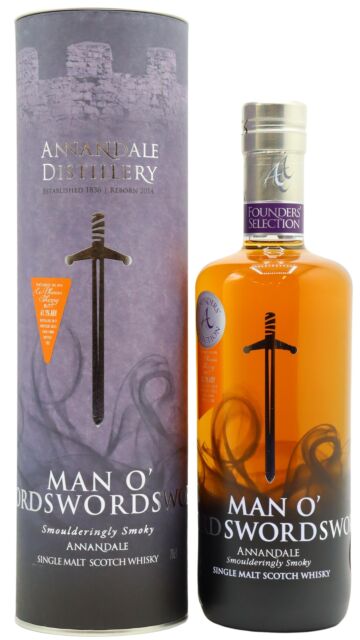 Annandale - Man O' Sword Oloroso Sherry Butt Cask #1088 2017 Whisky