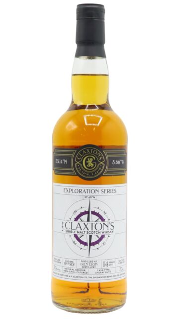 Glen Elgin - Claxton's Exploration Series Sherry Cask 14 year old Whisky