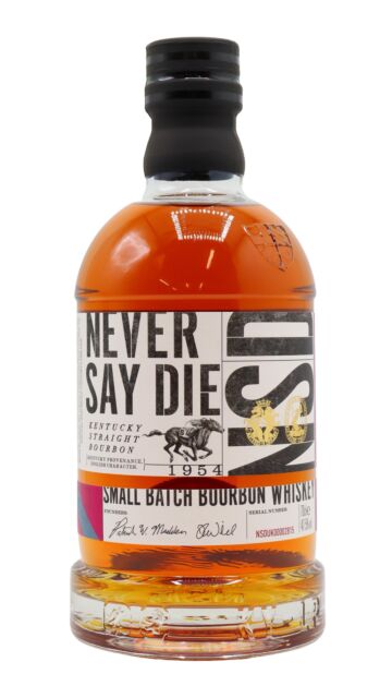 Never Say Die - Finished In England - Small Batch Bourbon  Whiskey