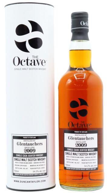 Glentauchers - The Octave Single Sherry Cask #8537843 2009 13 year old Whisky