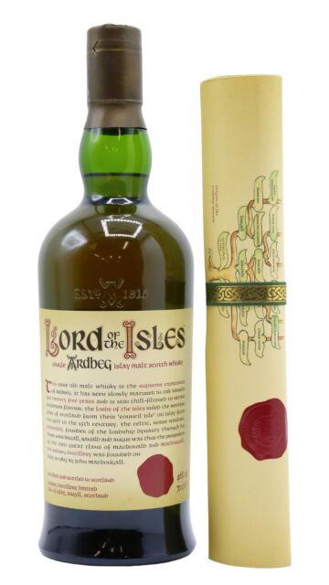 Ardbeg - Lord Of The Isles Islay Single Malt Scotch 1976 25 year old Whisky (Unboxed)
