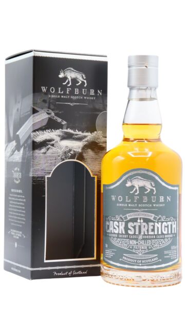 Wolfburn - 2023 Cask Strength Highland Single Malt Scotch 7 year old Whisky