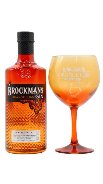 Brockmans - Orange Kiss Gin (Includes Copa Glass)