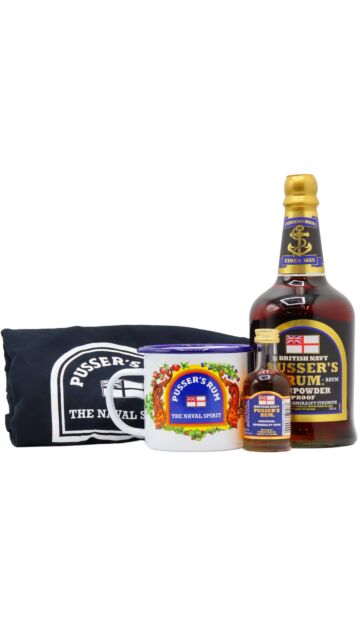Pusser's - Gunpowder Rum (Includes T-Shirt, Metal Mug & Miniature)
