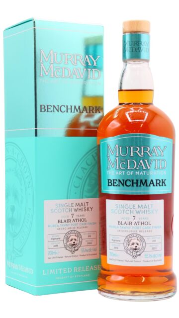 Blair Athol - Murray McDavid Benchmark First Fill Murca Tawny Port 2015 7 year old Whisky (UK Exclusive)