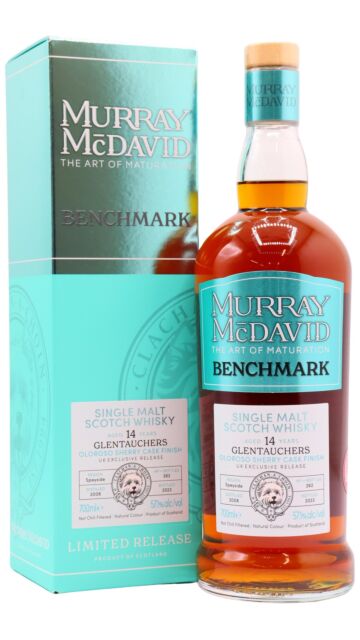 Glentauchers - Murray McDavid Benchmark First Fill Oloroso Sherry 2008 14 year old Whisky (UK Exclusive)