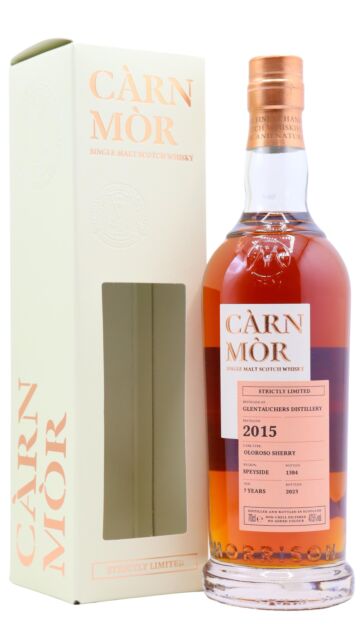 Glentauchers - Carn Mor Strictly Limited Oloroso Sherry Cask Finish Single Malt Scotch 2015 7 year old Whisky