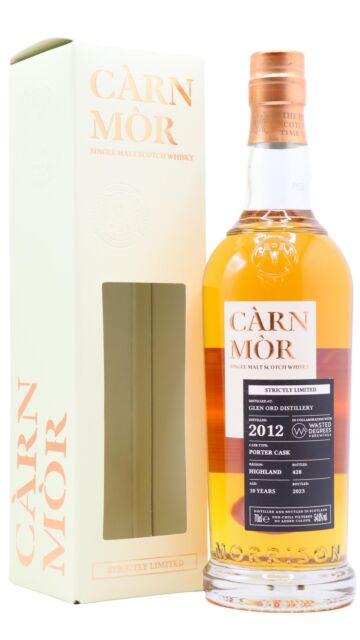 Glen Ord - Carn Mor Strictly Limited Wasted Degrees Porter Cask Finish Single Malt Scotch 2012 10 year old Whisky (UK Exclusive)