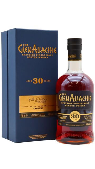 GlenAllachie - Cask Strength Batch #3 Single Malt Scotch 30 year old Whisky