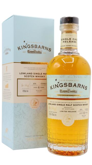 Kingsbarns - Single Sherry Cask #1530412 6 year old Whisky