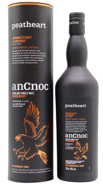 anCnoc - Peatheart Batch 3 Highland Single Malt Scotch Whisky