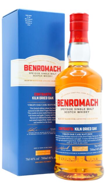 Benromach - Contrasts - Kiln Dried Oak Single Malt Scotch 2012 Whisky