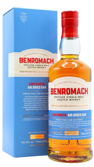 Benromach - Contrasts - Air Dried Oak Single Malt Scotch 2012 Whisky