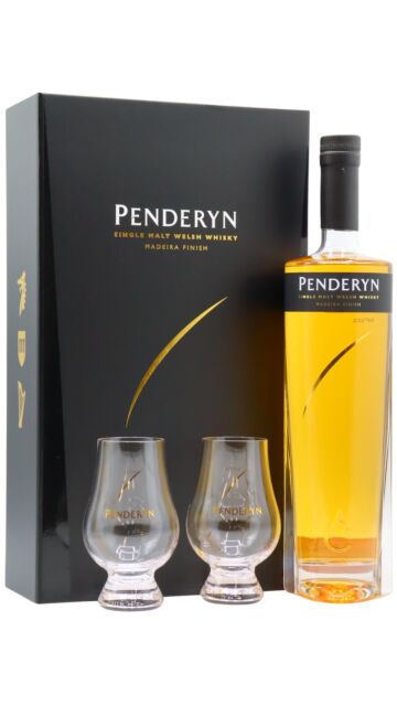 Penderyn - Madeira Finish Single Malt Welsh Whisky Glass Pack