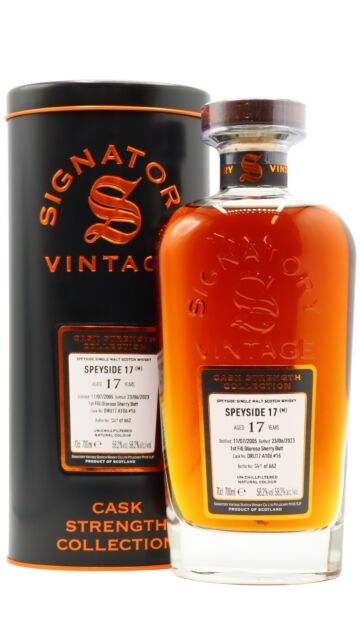 The Macallan - (M) Signatory Vintage Cask Strength Collection Single Cask #16 2005 17 year old Whisky