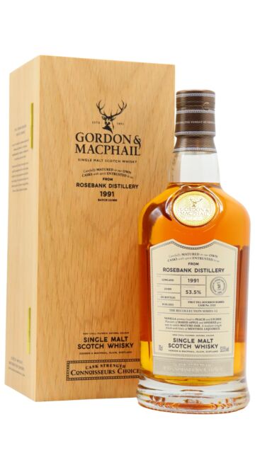 Rosebank (silent) - Connoisseurs Choice - Single Cask #2122 1991 31 year old Whisky