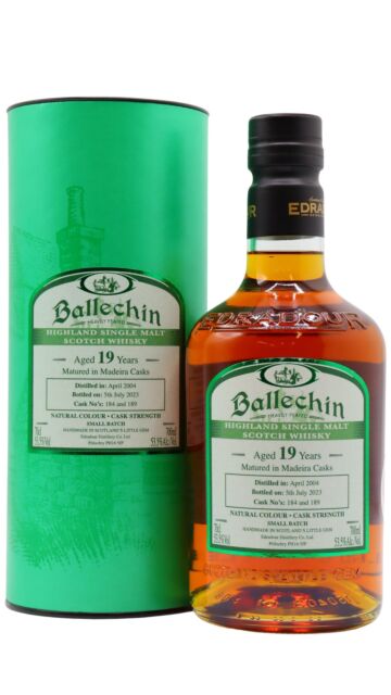 Ballechin - Small Batch Madeira Cask Finish Single Malt Scotch 19 year old Whisky