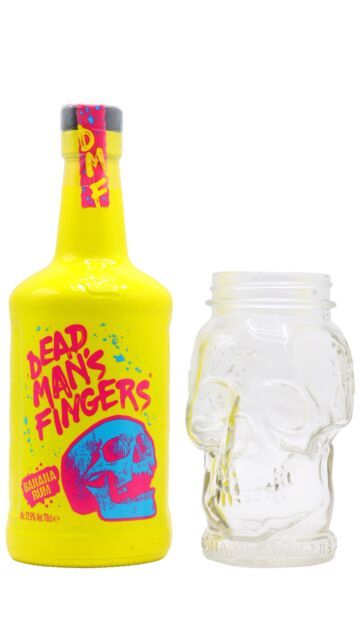 Dead Man's Fingers - Banana Rum (Includes Skull Glass)