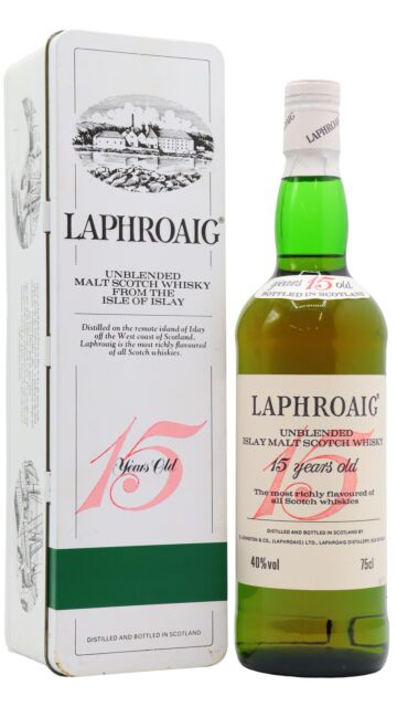 Laphroaig - Pre-Royal Warrant Islay Single Malt Scotch 15 year old Whisky