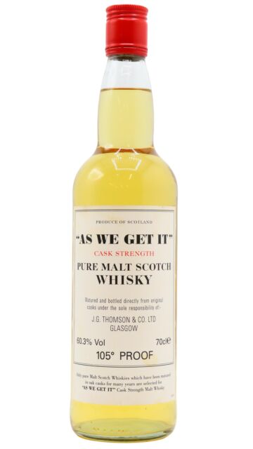 Undisclosed Highlands - "As We Get It" Cask Strength Whisky
