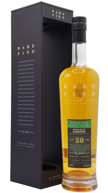 Glenlossie - Gleann Mor Rare Find Single Cask #3501 1992 30 year old Whisky