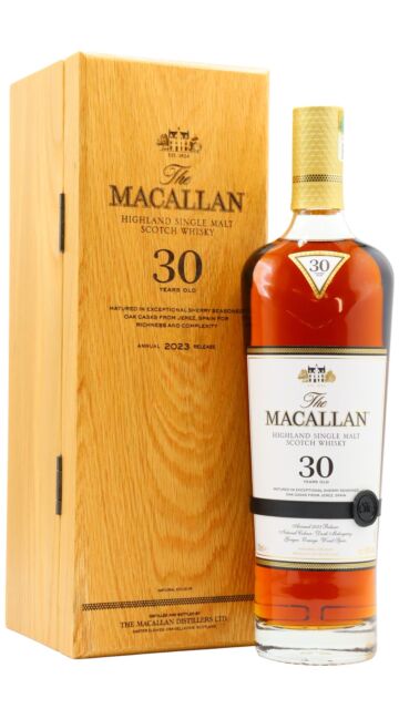 The Macallan - 2023 Release Sherry Oak Highland Single Malt Scotch 30 year old Whisky