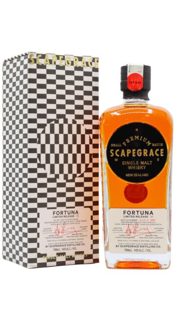 Scapegrace - Release VI: Fortuna New Zealand Single Malt 3 year old Whisky