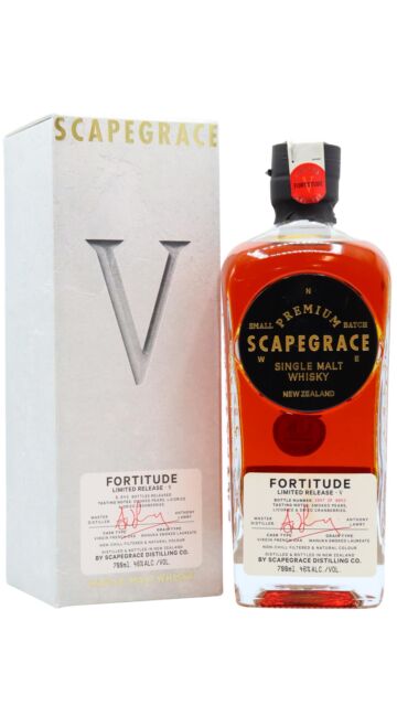 Scapegrace - Release V: Fortitude - New Zealand Single Malt 3 year old Whisky