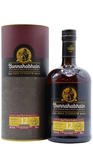 Bunnahabhain - Cask Strength 2023 Edition Islay Single Malt Scotch 12 year old Whisky