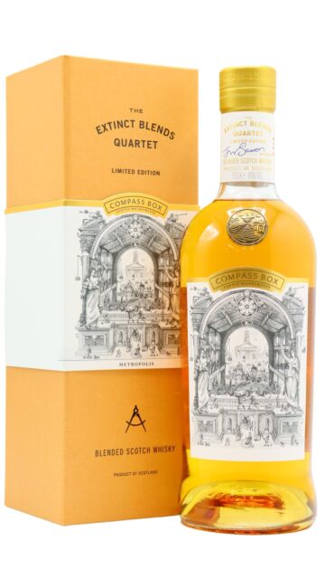 Compass Box - Extinct Blends Quartet - Metropolis Blended Scotch Whisky