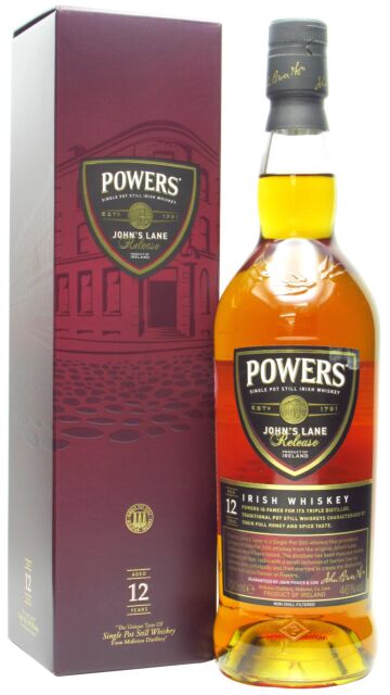 Powers - John's Lane Release 12 year old Whiskey (Old Bottling)