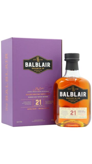 Balblair - Highland Single Malt Scotch 21 year old Whisky