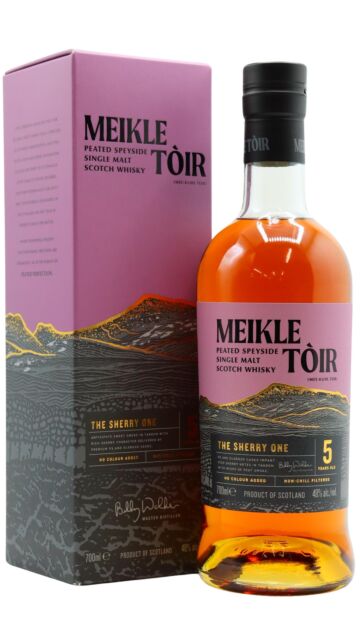 GlenAllachie - Meikle Toir - The Sherry Single Malt Scotch 5 year old Whisky