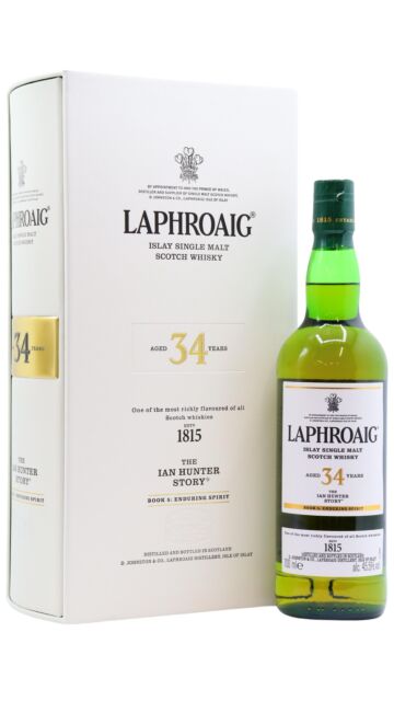 Laphroaig - The Ian Hunter Story - Book 5: Enduring Spirit Single Malt Scotch 34 year old Whisky
