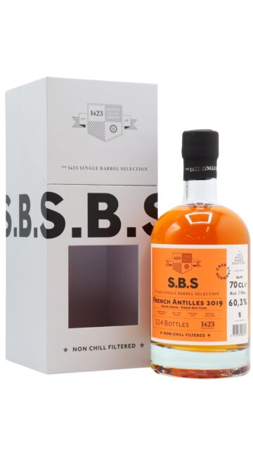 SBS (Single Barrel Selection) - 2023 Release French Antilles 2019 4 year old Rum
