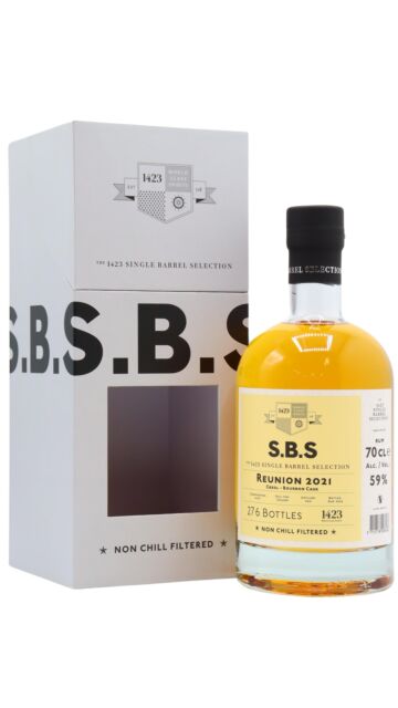 SBS (Single Barrel Selection) - 2023 Release Reunion 2021 2 year old Rum